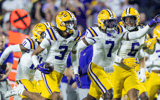 LSU's defense shined against Western Kentucky (Photo: Stephen Lew-Imagn Images)